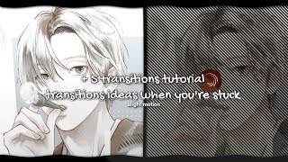 alight motion 5 transitions tutorial ♪ 54 [upl. by Sunday]