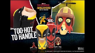 Deadpool amp Wolverine AMC Popcorn Bucket of Headpool and Wolverine large cup [upl. by Alexina326]