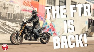 Indian just RELEASED our FAVORITE BIKE  2022 Indian FTR 1200 Press Launch [upl. by Urbain]