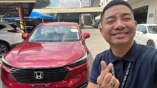 FINALLY naka pag vlog din ng 2023 Honda HRV 15 S CVT Ignite Red Metallic [upl. by Wei]