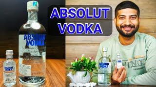 ABSOLUT VODKA 💙  Best Vodka for Parties  The Whiskeypedia [upl. by Anij]