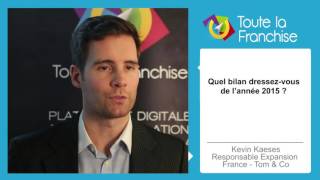 Kévin Kaeses responsable expansion France de Tom amp Co [upl. by Lette]