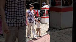 🤍 Babys day out with Mumma diamirza clicked with his son Avyaan in the city shorts [upl. by Leirvag]