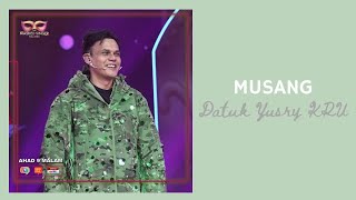 Datuk Yusry KRU Musang The Masked Singer Malaysia Musim 4 FULL AUDIO PERFROMANCES [upl. by Aened]