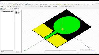 Phased Array cpw Antenna Design  FADDM Technology in ANSYS HFSS  cst [upl. by Eisse]