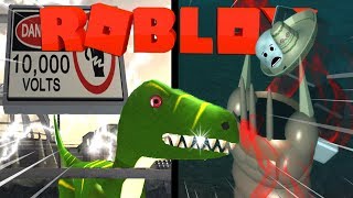 IK SCHRIK ME KAPOT   Roblox Jurassic Tycoon 3 [upl. by Atilam]