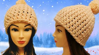 BONNET au crochet TOUTES TAILLES [upl. by Clayborn]