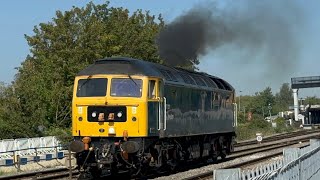 47749 opens up through Oxford 050923 [upl. by Enylrac]