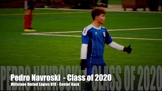 Pedro Navroski  Class of 2020  Center Back Soccer Highlights [upl. by Alexandria323]