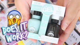 NEW Sally Hansen Miracle Gel ♥ Does it Work [upl. by Judenberg]