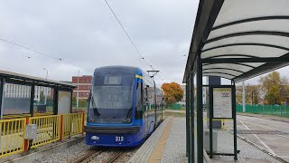 MZK Toruń  linia 4  Pesa Swing 121NbT 312 [upl. by Laney]