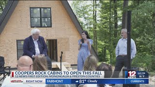 Coopers Rock cabins to open this fall [upl. by Corney]