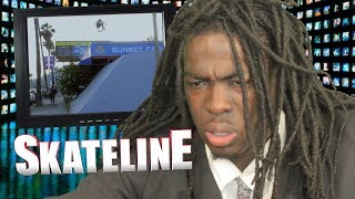 SKATELINE  Milton Martinez Miles Silvas P Rod vs Shane Oneill Michael Pullizi Tiago Lemos [upl. by Rheta]