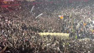 Partizan  Olympiacos GROBARI IN TRANCE SINGING PAOK SONGS [upl. by Stephie519]