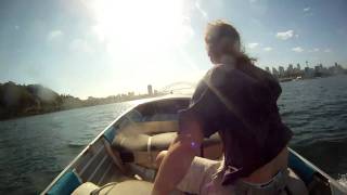 Supa Skua on Sydney Harbour  GoPro HD [upl. by Malet]