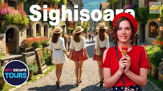 Sighisoara 2024  THE MOST BEAUTIFUL Medieval Town in Romania TRANSYLVANIA 🇷🇴  Walking Tour 4K [upl. by Steiner462]