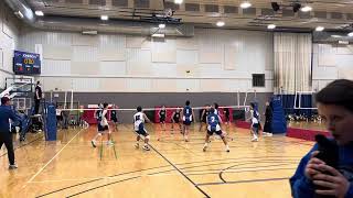 Gonzaga vs Clarenville set 1 Volleyfest 2024 [upl. by Borrell]