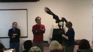 Jeff Guidry Freedom and Cindy Jicinsky talk at the Sarvey Wildlife Presentation [upl. by Ecirbaf]