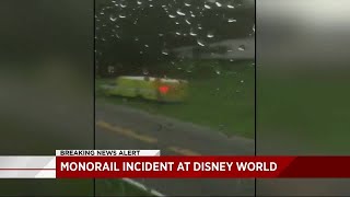 Monorail incident at Walt Disney World [upl. by Eseret87]