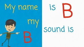 Letter B Song Alphabet Phonics Song [upl. by Dearden]