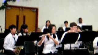 ZHMS Concert Band  Rudolphs Christmas Overture [upl. by Odlo]