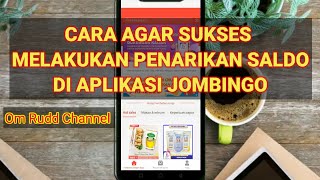 Cara melakukan penarikan saldo di aplikasi JomBingo ke rekening [upl. by Sibel737]