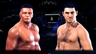 Mike Tyson vs Rocky Marciano FULL FIGHT  Undisputed Boxing Game AI Simulation [upl. by Nerek]