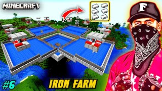 🔥 I MAKE A IRON FARM IN MINECRAFT  MINECRAFT GAMEPLAY 60 [upl. by Rebmat781]