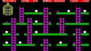 Chuckie Egg Walkthrough ZX Spectrum [upl. by Will]