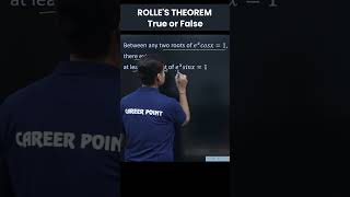 Rolle Theorem Example  IITJEE advance question smsir [upl. by Htirehc690]