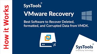 VMware Recovery Software to Recover Deleted Data from VMDK [upl. by Alie1]