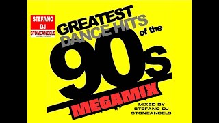 DANCE 90 GREATEST HITS MEGAMIX  FREE DOWNLOAD MIXED BY STEFANO DJ STONEANGELS dance90 90s [upl. by Manheim]