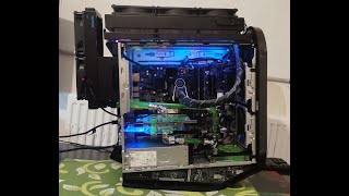 Alienware Aurora R13 Modded Liquid Cooling 2 [upl. by Yknarf]