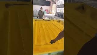 Coating process of metal protective fence [upl. by Neiman590]