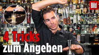 Cocktails mixen Vier einfache Tricks zum Angeben [upl. by Alasdair960]