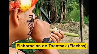 Elaboracion de Tsentsak SHUAR [upl. by Abell]