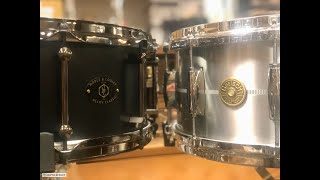 Head to Head Cast Aluminum Snare Drums Noble amp Cooley and Gretsch [upl. by Cann]