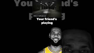 Lebron James Becoming Uncanny Roblox Games memes roblox robloxedit robloxtrend robloxgames [upl. by Braasch]