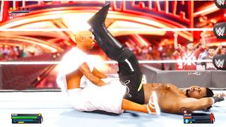 Mahatma Gandhi vs Wes Lee WWE Full Match [upl. by Gensler698]