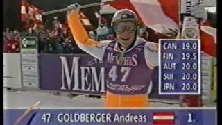 Andreas Goldberger  Kulm 1996 HQ [upl. by Elburt306]