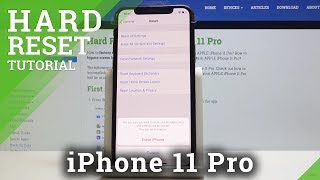 How to Factory Reset iPhone 11 Pro  Wipe Data in iPhone 11 Pro [upl. by Margherita]