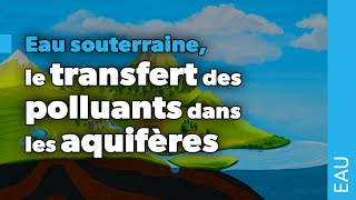 Eau souterraine  le transfert des polluants dans les aquifères [upl. by Benn575]