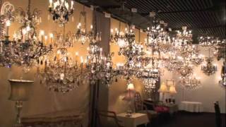 Schonbek Crystal Chandelier Showroom [upl. by Zwiebel784]