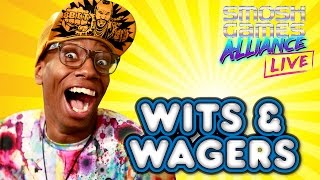 WITS amp WAGERS W SMOSH GAMES LIVE [upl. by Anilejna]