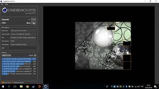Intel Core i33217U в Cinebench R15 [upl. by Andrei959]