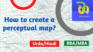 How to Create a Perceptual Map with examplesUrduHindiMarketingPositioningBBAMBA [upl. by Yehsa]