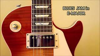 BLUES EMAJORBACKING TRACK [upl. by Nomal172]