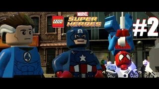 LEGO Marvel Super Heroes  Part 2 Baxter Building 3DSVita [upl. by Peatroy]