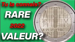 VALEUR MAGNIFIQUE pièce de 2 EURO 2022  tu la connais [upl. by Steep]