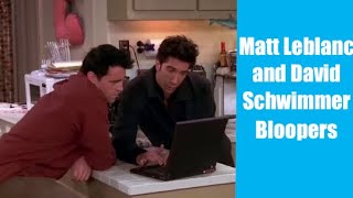 Adorable Matt Leblanc and David Schwimmer Bloopers [upl. by Lois]